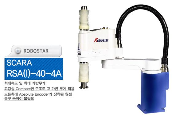 ROBOSTAR SCARA- RSA(I)-40-4A
